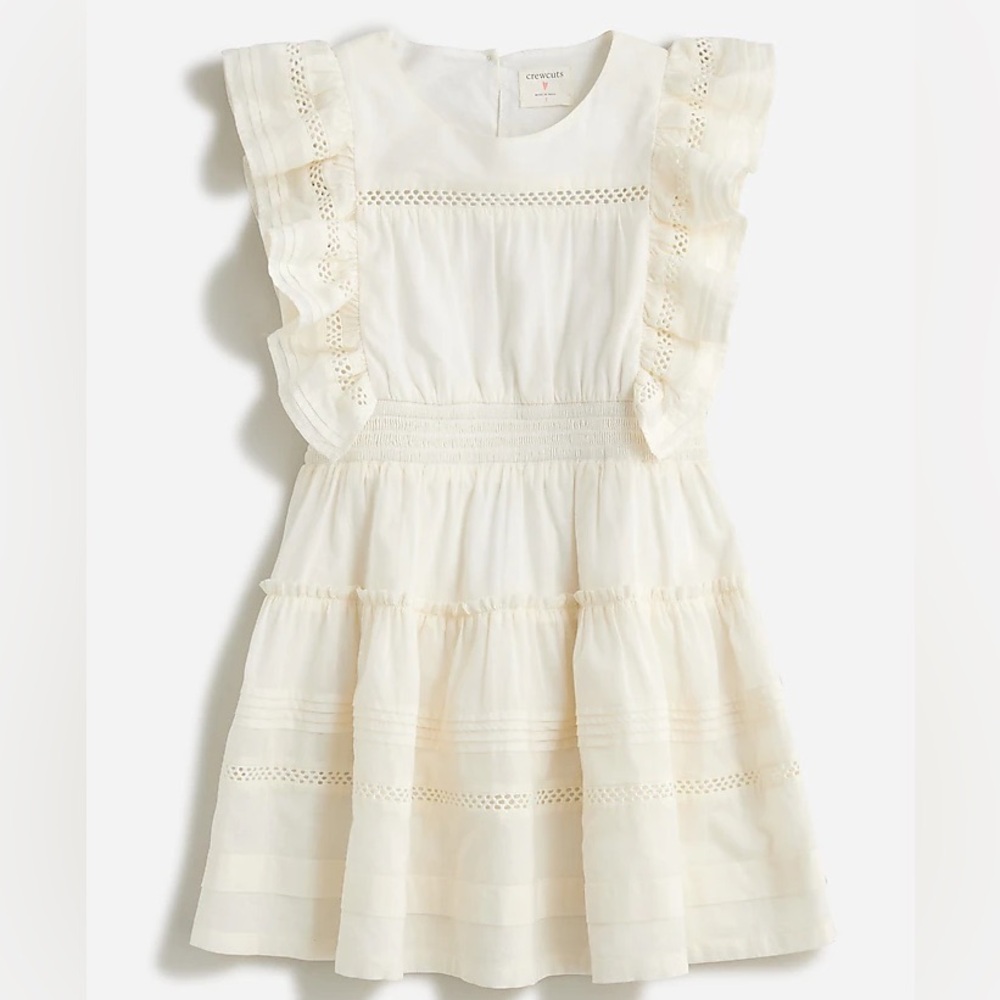 Jcrew Girls' teatime dress in cotton voile
